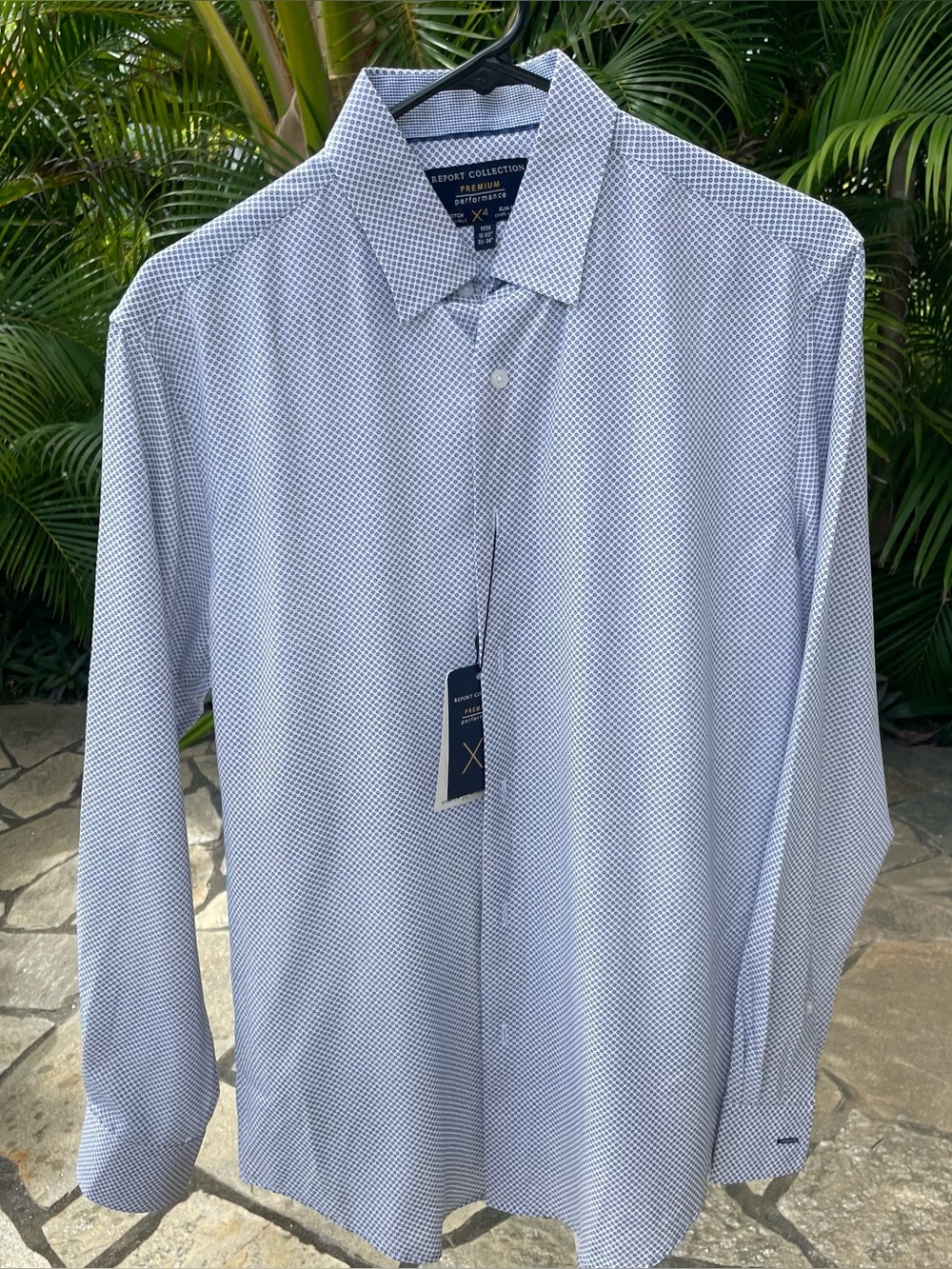 NWT Report Collection Mens Dress Shirt